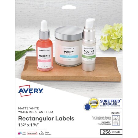 Avery Label, Rectangle, Trublock, We AVE22828